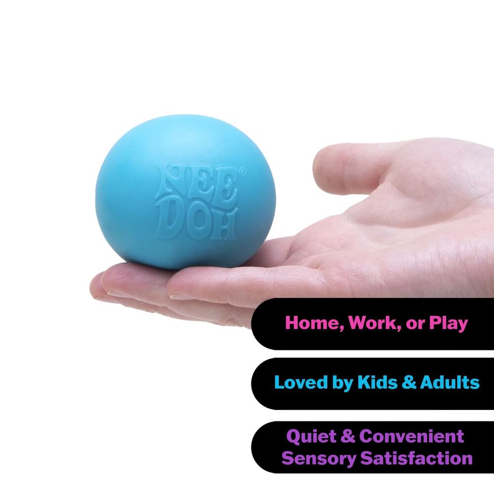 🔥NeeDoh Color Change Fidget Toy Stress Relief Squishy Ball Blue BNWT🔥 - Picture 2 of 6